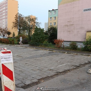 Remont parkingu przy Goworowskiej [ZDJĘCIA]