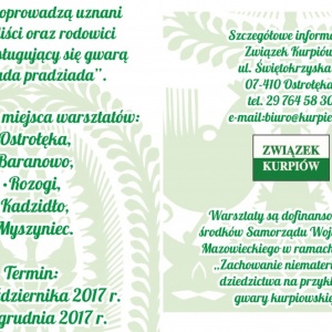 Mówimy i piszemy po kurpiowsku!