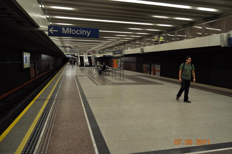 Metro Wilanowska (fot. metro.waw.pl)