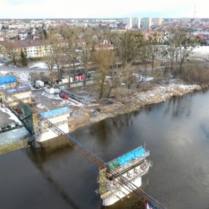 Remont „starego mostu” trwa. Zaglądamy na plac budowy [WIDEO, ZDJĘCIA]