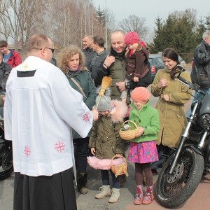 Motoświęconka po raz szósty w Ostrołęce [WIDEO, ZDJĘCIA]