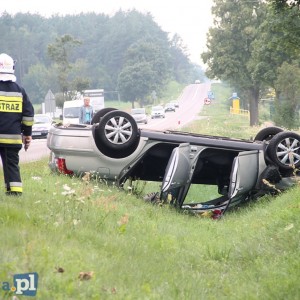 Poważny wypadek w Grzymałach Szczepankowskich