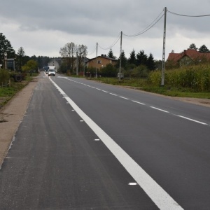 Budowa drogi z Obierwi do Baranowa na finiszu [WIDEO, ZDJĘCIA] 