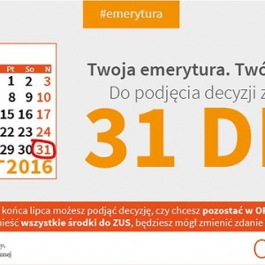 Ostatni miesiąc na decyzję: ZUS czy OFE