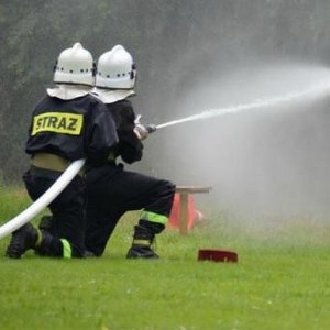 Pożar w masarni pod Ostrołęką