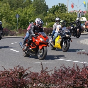 Motoserce 2017: Parada motocykli ulicami Ostrołęki [WIDEO Z DRONA, ZDJĘCIA]