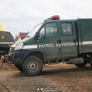 Niewybuch w Dzbeninie. Interweniował patrol saperski