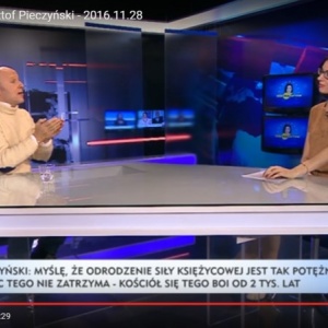 Krzysztof Pieczyński i jego szalony wywód w "Nie ma żartów" Superstacji (zobacz wideo)