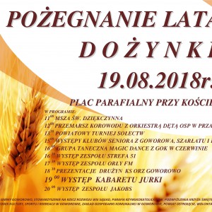 Dożynki w Goworowie z Kabaretem Jurki! Zobacz PROGRAM