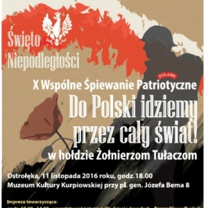Ostrołęka: Śpiewanie i warsztaty patriotyczne na Święto Niepodległości