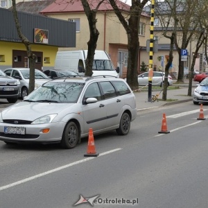 Ostrołęka: Potrącenie pieszej przy ulicy Goworowskiej [ZDJĘCIA]