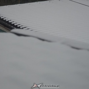 Śnieg na dachu to niebezpieczne zjawisko!