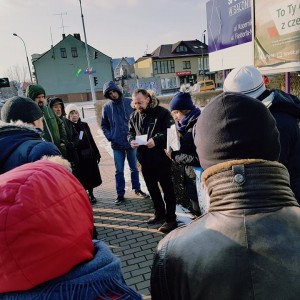 Historyczny spacer po Ostrołęce miejscami pamięci walk niepodległościowych [ZDJĘCIA]