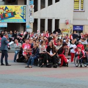 Tak Ostrołęka kibicowała biało-czerwonym [ZDJĘCIA]