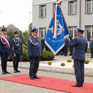 Sztandar powiewa w Zakładzie Karnym w Przytułach [ZDJĘCIA]