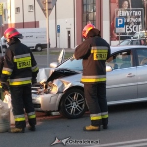 Wypadek na osiedlu Centrum [ZDJĘCIA]