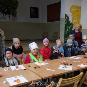 Przedszkolaki z ZPO w Kadzidle na zajęciach w Centrum Kultury Kurpiowskiej [ZDJĘCIA]