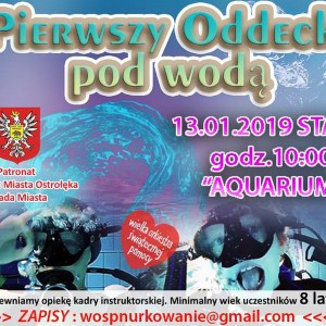 WOŚP 2019: „Pierwszy oddech pod wodą” [WIDEO]