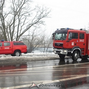 Ostrołęka: Pożar na ogródkach działkowych przy AWP