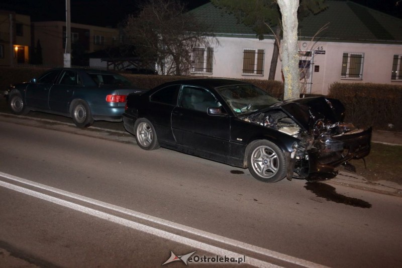 Do wypadku doszło u zbiegu ulic Witosa i Traugutta w Ostrołęce, fot. eOstrołęka.pl