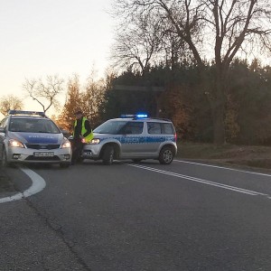 Wypadek w Różanie: DK-61 w stronę Ostrołęki zablokowana [AKTUALIZACJA]