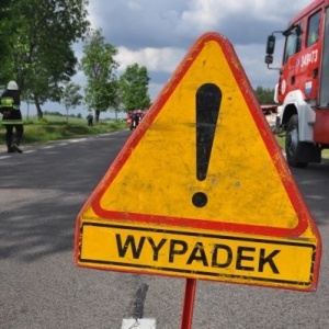 Wypadek na DK 61 w Chmielewie. Trasa Ostrołęka - Warszawa zablokowana