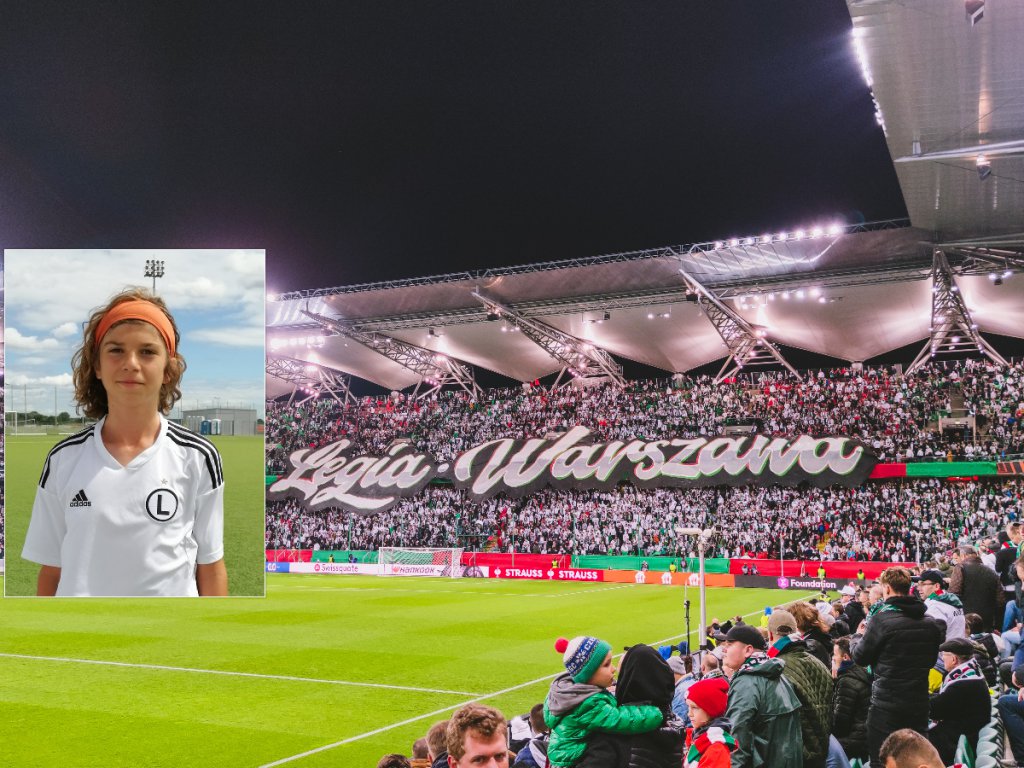 Xavier Dąbkowski z kontraktem w Legii! Utalentowany pomocnik z Ostrołęki spełnia marzenia