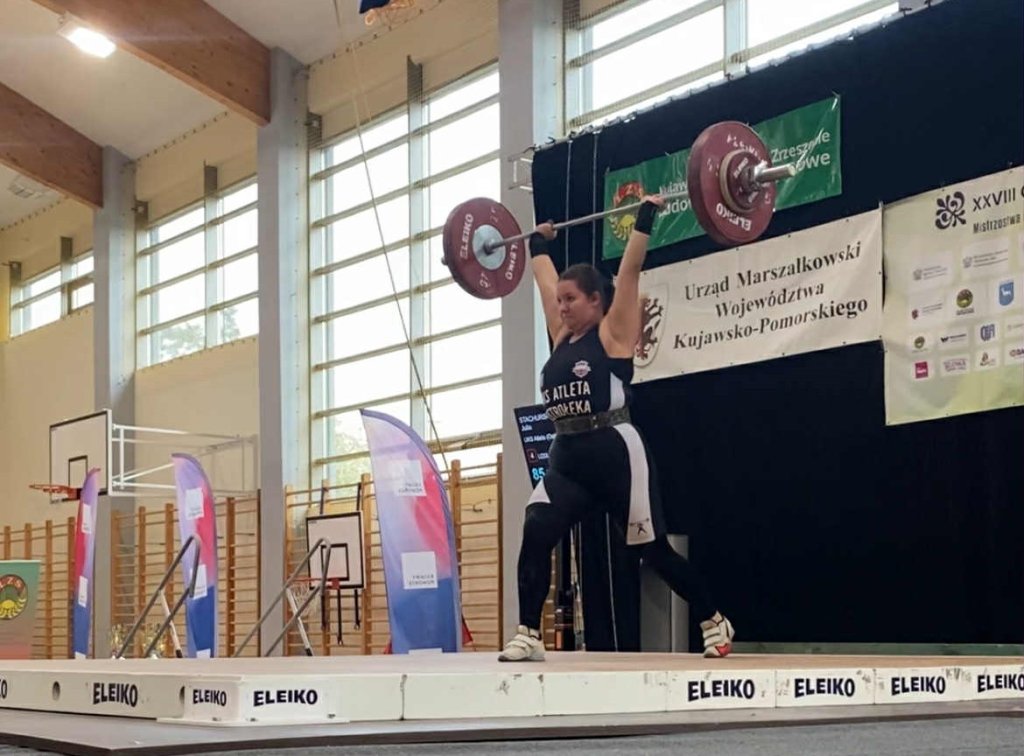 Julia Stachurska piąta w Mroczy! Jej nowy rekord życiowy to 157 kg