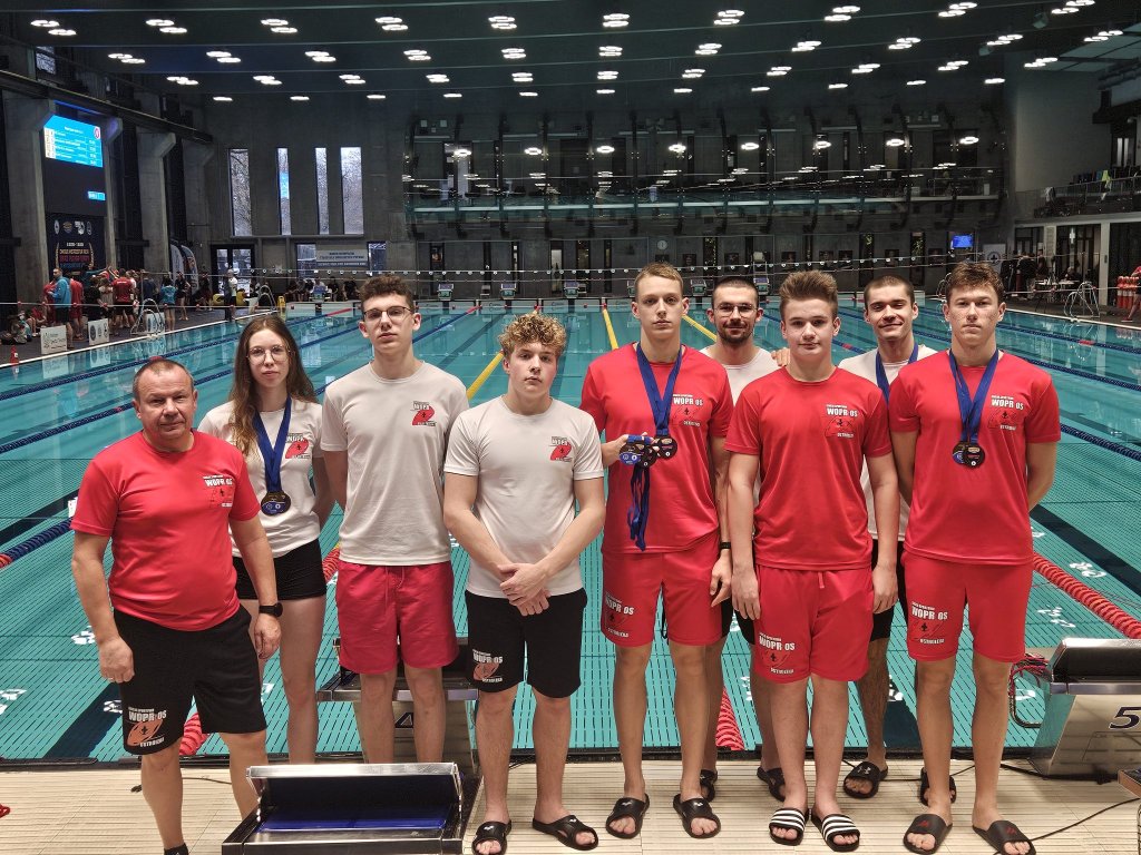 WOPR-OS Ostrołęka z sukcesami na Pucharze Europy i Zimowych Mistrzostwach Polski w ratownictwie wodnym