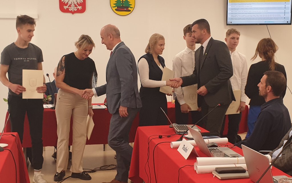 Wójt gminy Lelis wyróżnił sportowców [ZDJĘCIA]