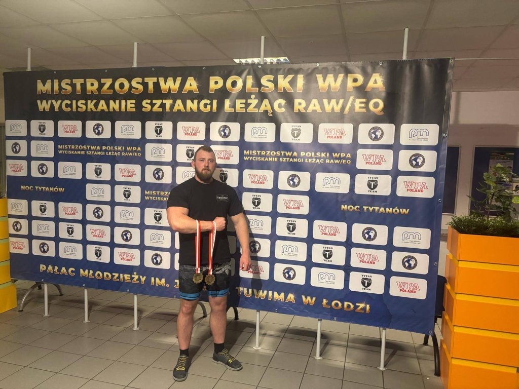 202,5 kg! Michał Perżyło z Kuźni Ostrołęka udowodnił wysoką formę