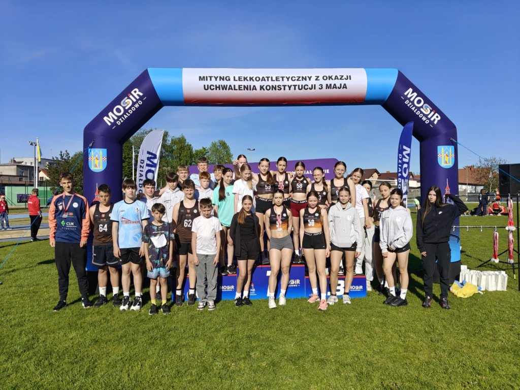 Pierwszomajowy grad rekordów lekkoatletów OKLA Elektro-Energetyka Ostrołęka