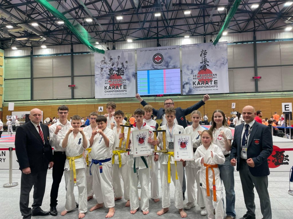 Wielki sukces ostrołęckich karateków na Mistrzostwach Europy w Warszawie