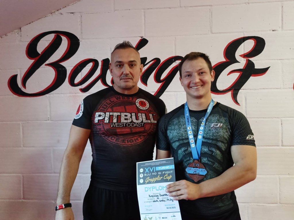 Brązowy medal Krystiana Duszaka na Grand Prix Polski BJJ!