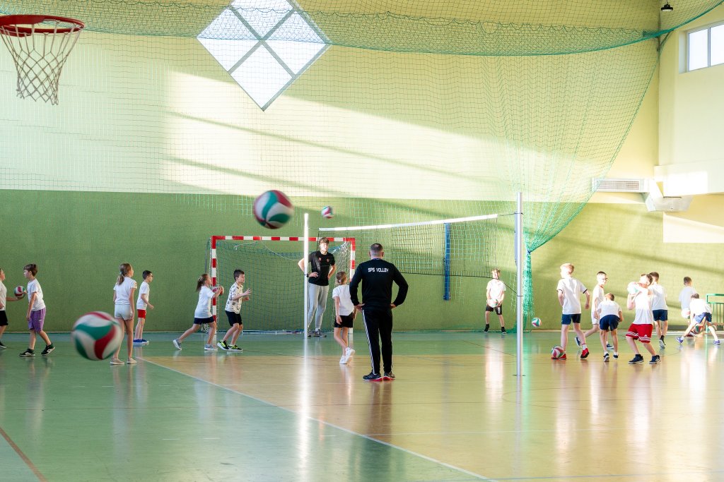 Siatkarskie dni dla dzieci! SPS Volley Ostrołęka w szkołach