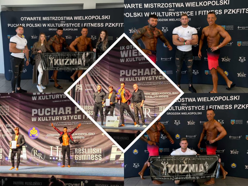 Sukces zawodników Kuźni Ostrołęka na Mistrzostwach Polski Fit Model IFBB [ZDJĘCIA]