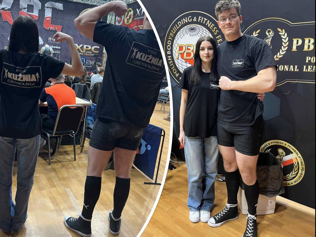 18-latek z Kuźni Ostrołęka zdobył trzy medale na zawodach w Siedlcach. "To jest Mocarz"