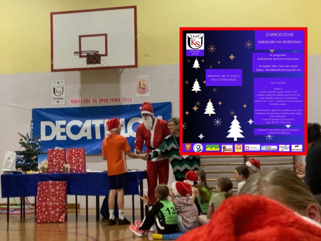 Mikołajki na sportowo z UKS Clan – wspólnie dla dzieci z Domu Dziecka