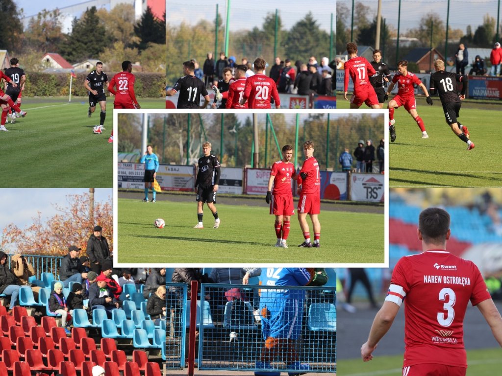 Koniec dobrej passy Narwi! Polonia II Warszawa bezlitosna w Ostrołęce [ZDJĘCIA]