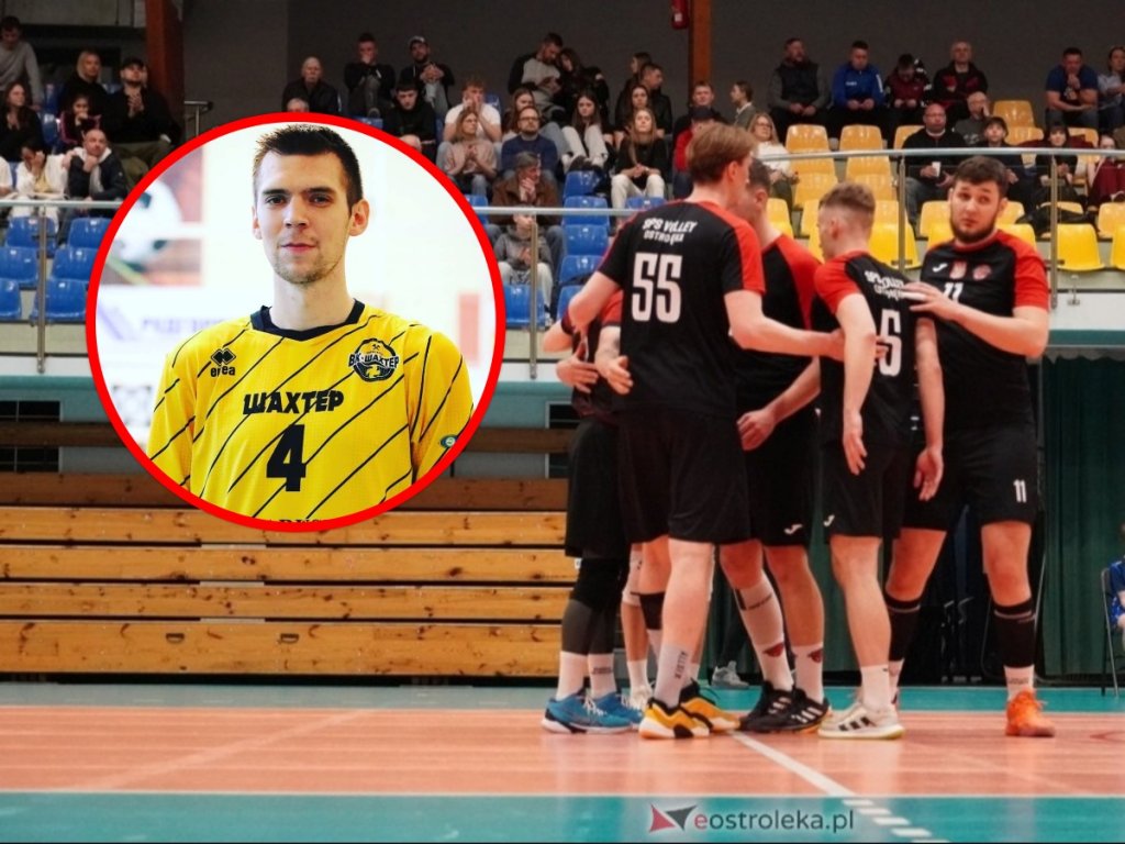 Mikalai Shkliar w SPS Volley Ostrołęka. To siatkarz z niezwykle ciekawym CV