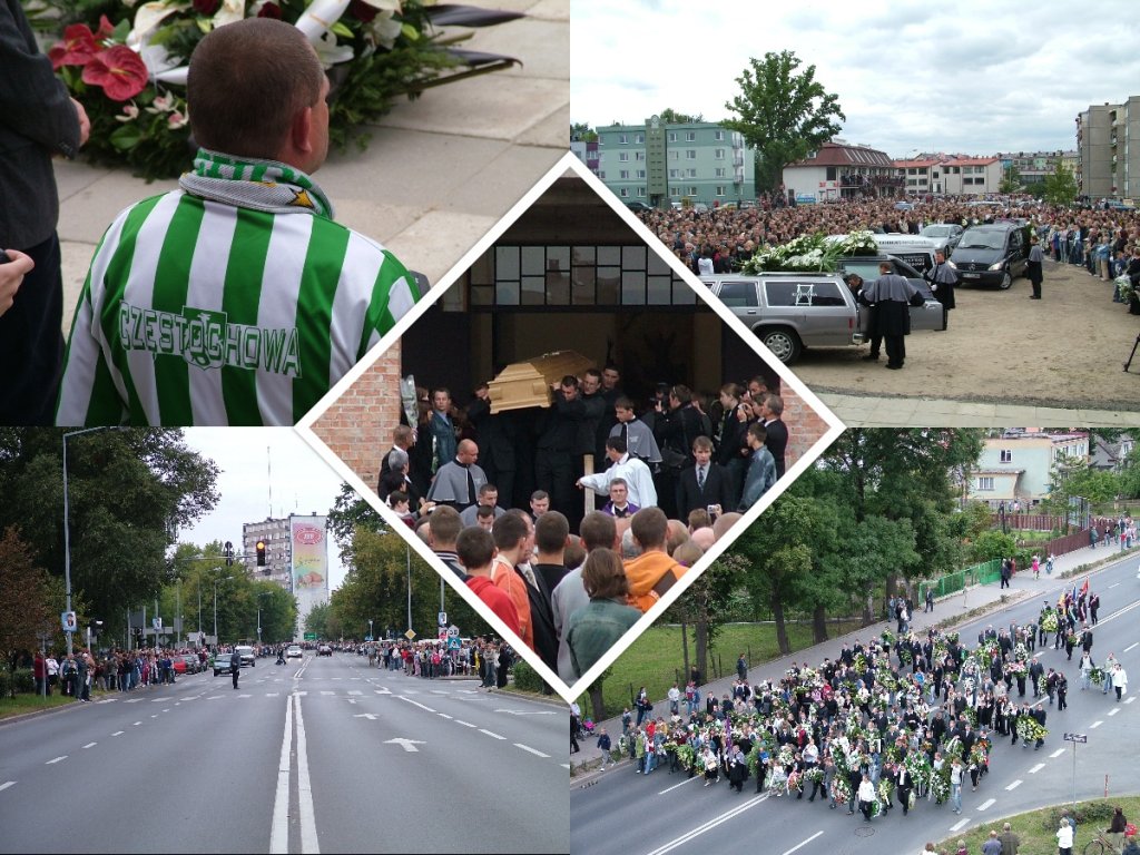Ostrołęka płakała, żegnając Arka. "Z kadry polskiej do kadry niebiańskiej"