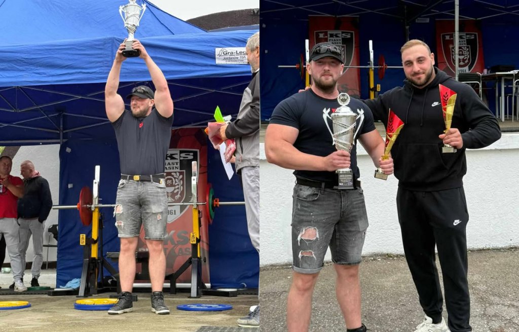 Michał Perżyło z KSS Kuźnia Ostrołęka triumfuje w Łasinie. 220 kg mimo trudnych warunków