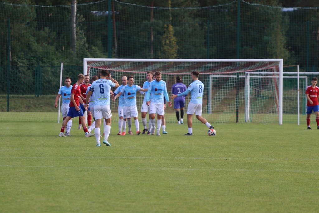Narew II Ostrołęka pokonana przez MKS Przasnysz. Jednostronny półfinał Pucharu Polski [ZDJĘCIA]