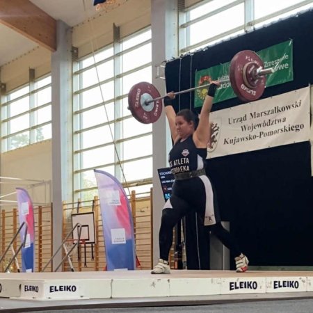 Julia Stachurska piąta w Mroczy! Jej nowy rekord życiowy to 157 kg