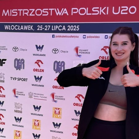Aleksandra Dobkowska z 10. miejscem na Mistrzostwach Polski Juniorów. Mimo przeciwności losu