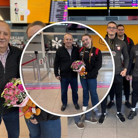 "Jesteśmy z Ciebie bardzo dumni!" - przywitanie Doroty Gnozy po Mistrzostwach Europy [ZDJĘCIA]