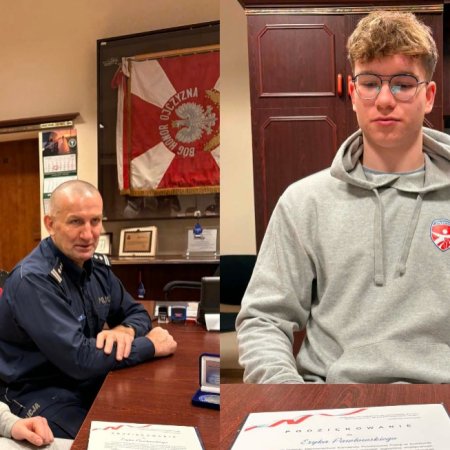 Wychowanek UKS Diament Ostrołęka bohaterem! Eryk Pawłowski uratował życie!