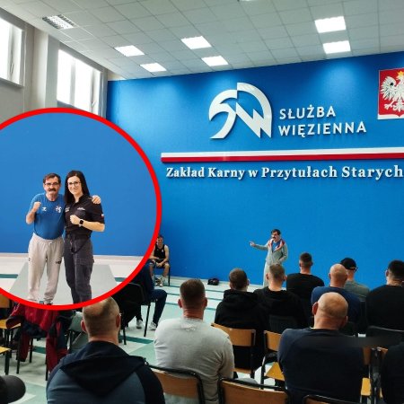 Legendarny trener odwiedził więzienie w Przytułach Starych. Zainspirował osadzonych