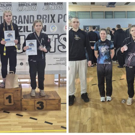 Victoria z brązowym medalem na XII Grand Prix Polski w Brazylijskim Jiu-Jitsu