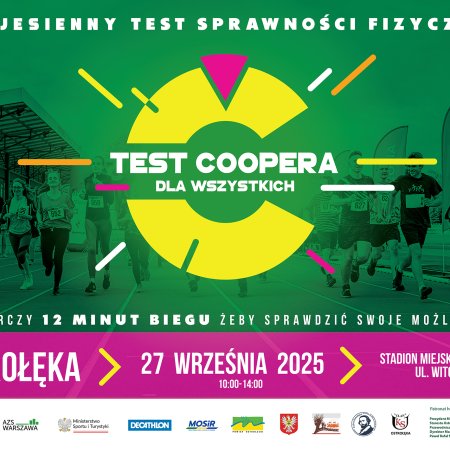Jesienny Test Coopera w Ostrołęce już w najbliższą sobotę